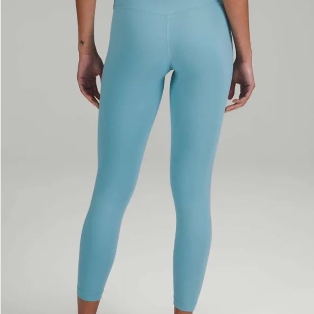 Lululemon Align 25” High Rise Leggings Icy Blue Size 12 Buttery Soft
